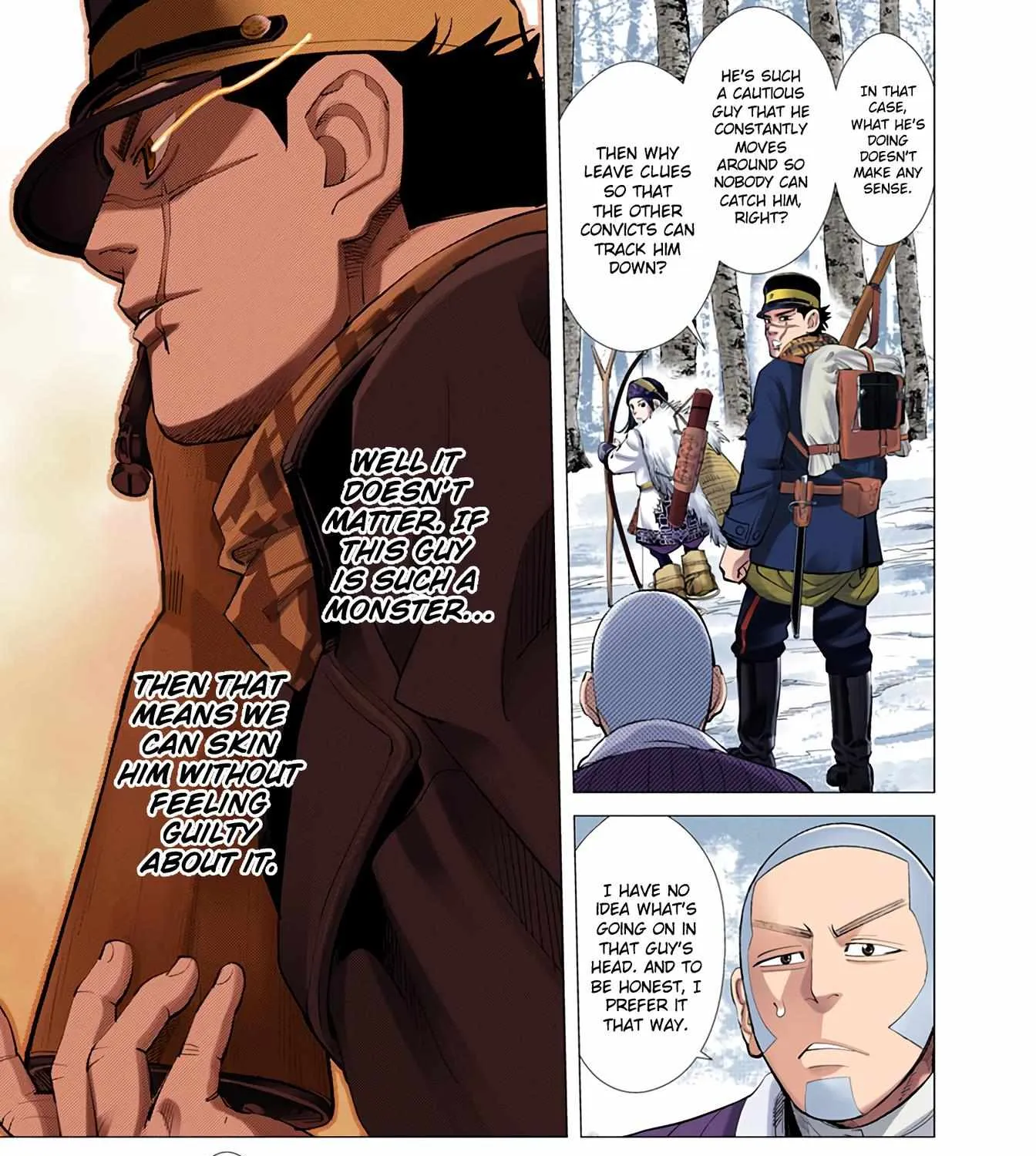 Golden Kamuy - Digital Colored Chapter 38 page 10 - 