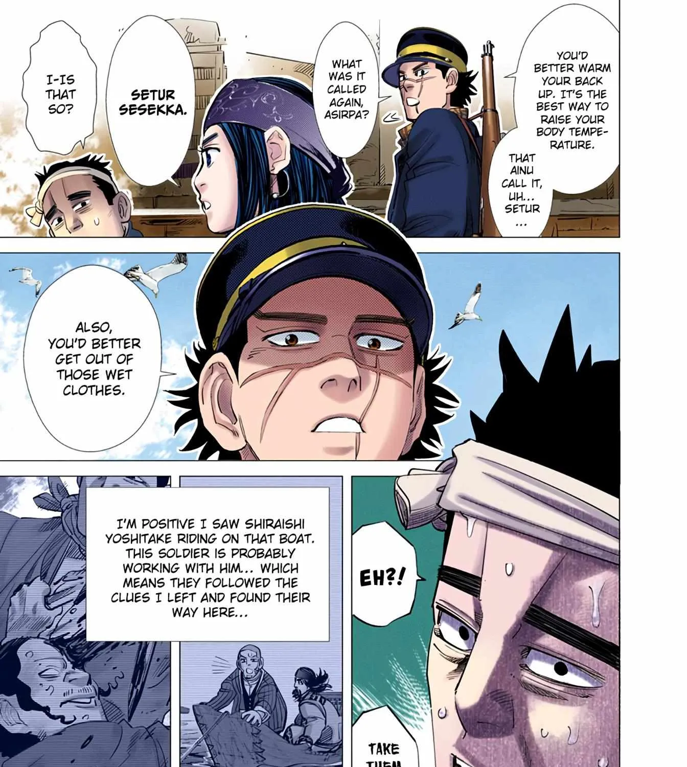 Golden Kamuy - Digital Colored Chapter 39 page 17 - 