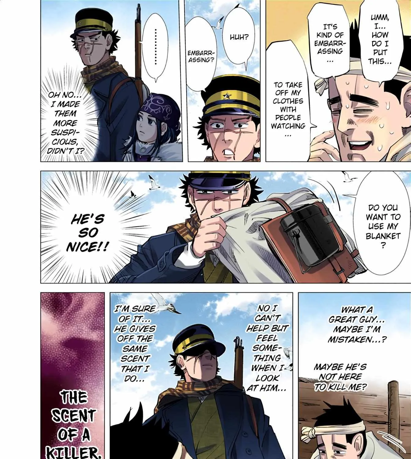Golden Kamuy - Digital Colored Chapter 39 page 19 - 