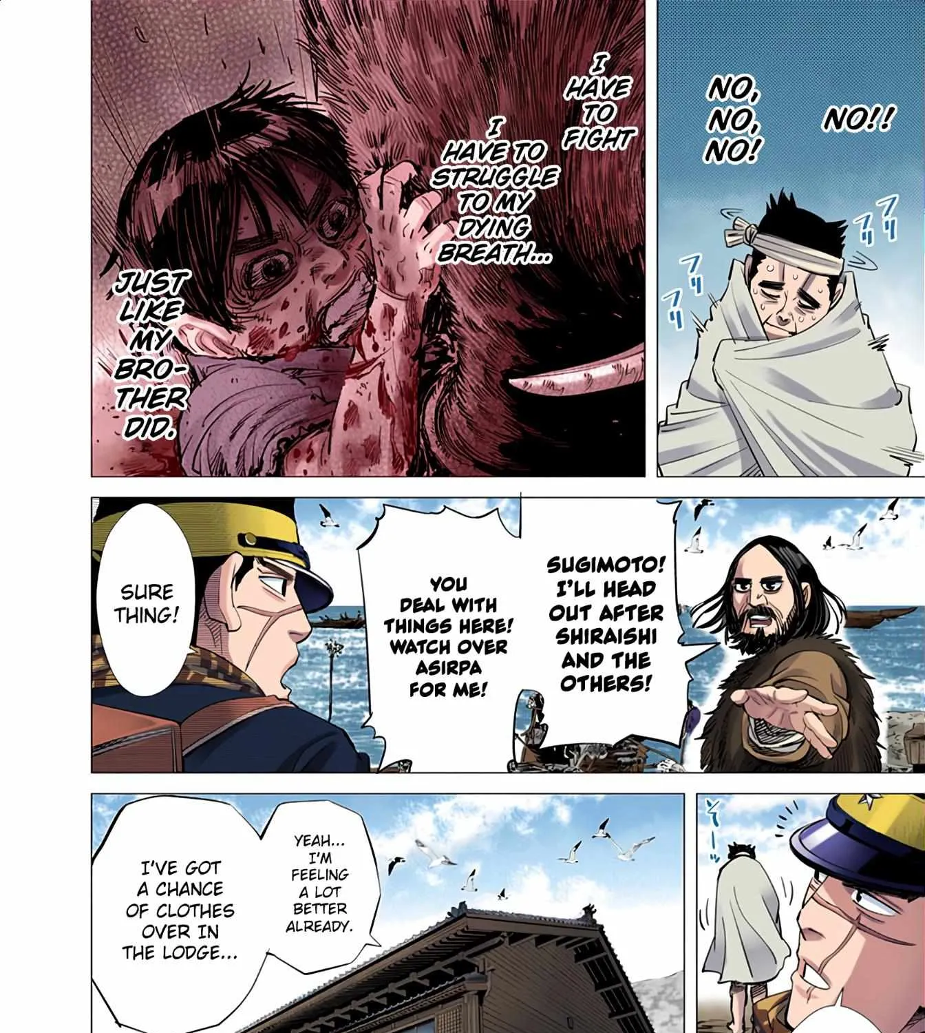 Golden Kamuy - Digital Colored Chapter 39 page 23 - 