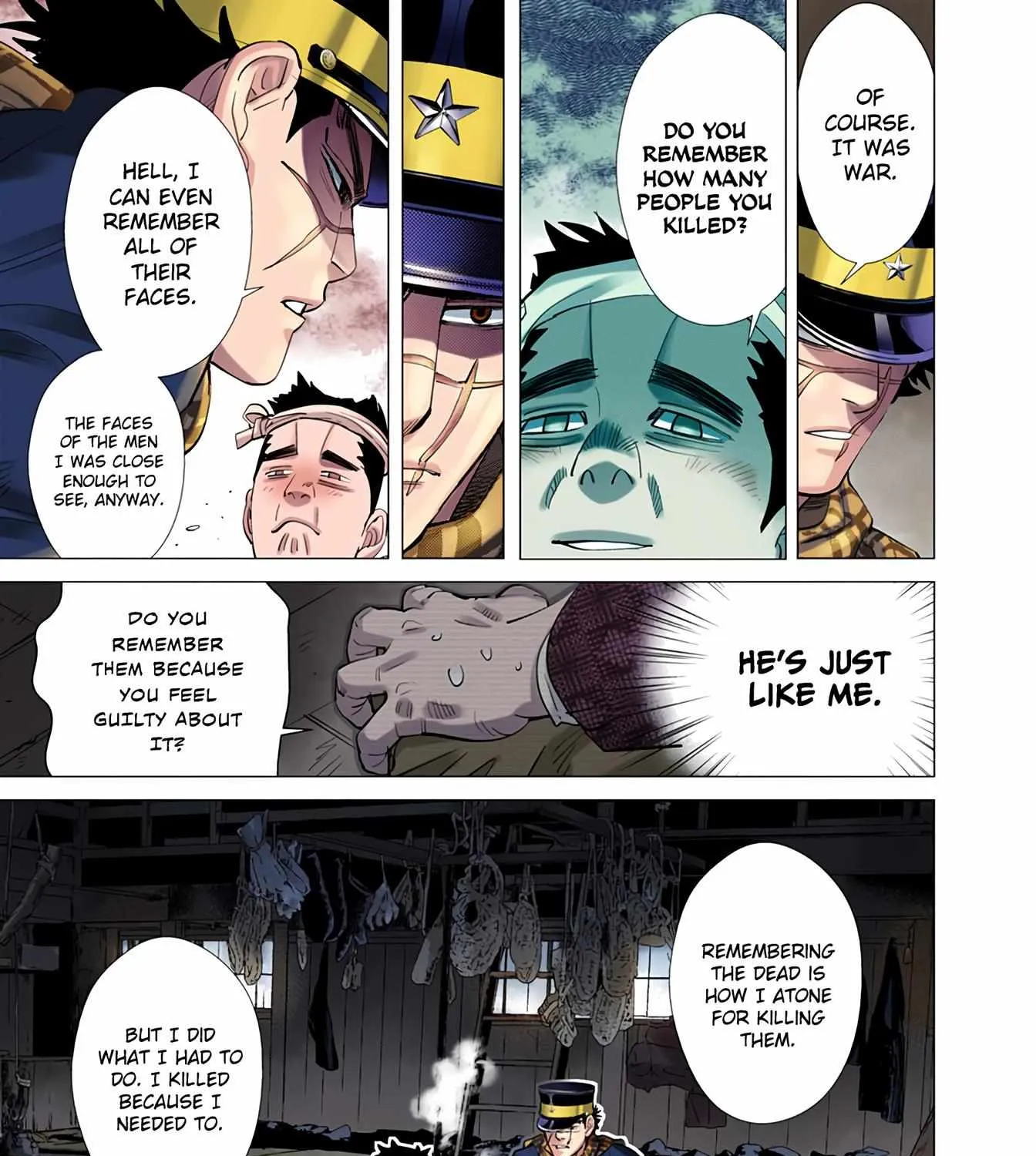 Golden Kamuy - Digital Colored Chapter 39 page 41 - 