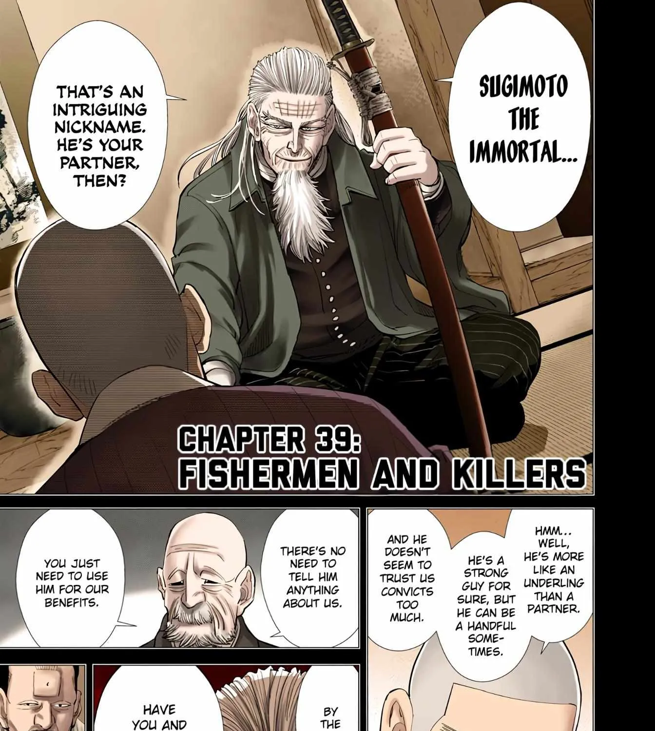 Golden Kamuy - Digital Colored Chapter 39 page 9 - 