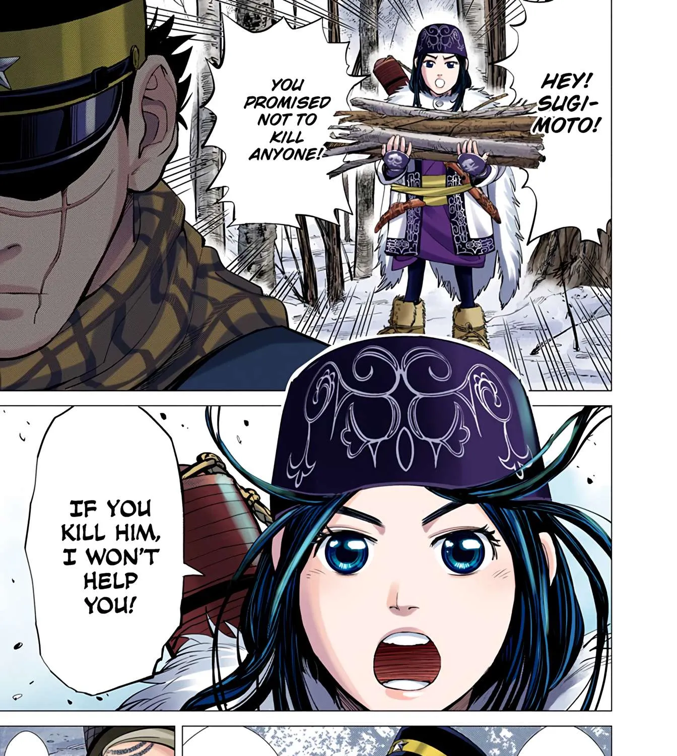 Golden Kamuy - Digital Colored Chapter 4 page 11 - 