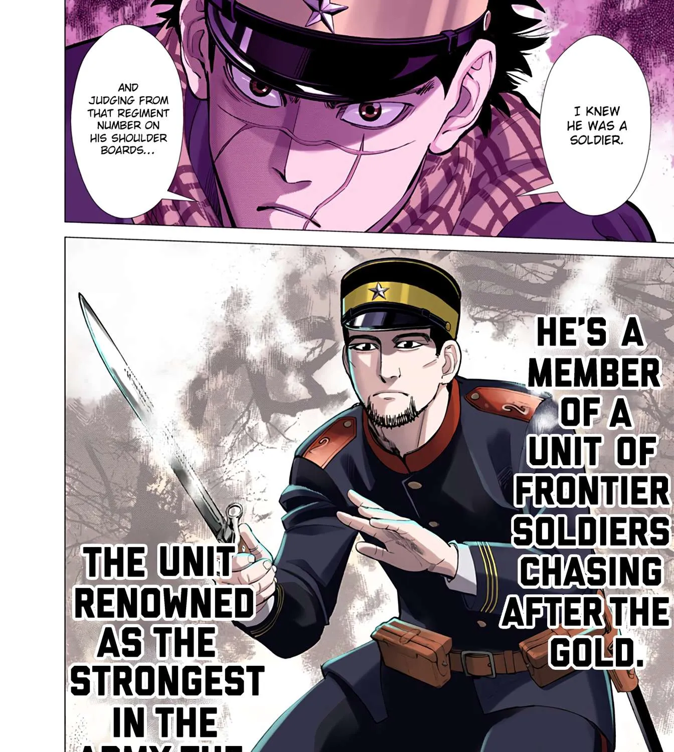 Golden Kamuy - Digital Colored Chapter 4 page 37 - 