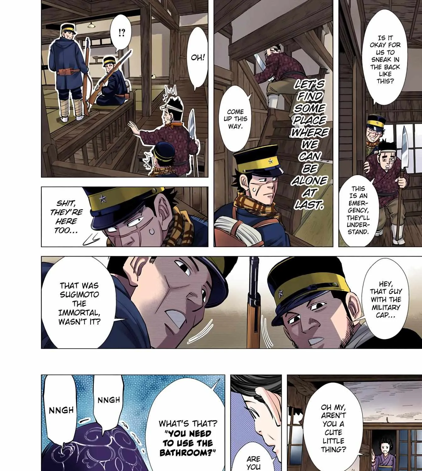 Golden Kamuy - Digital Colored Chapter 40 page 15 - 