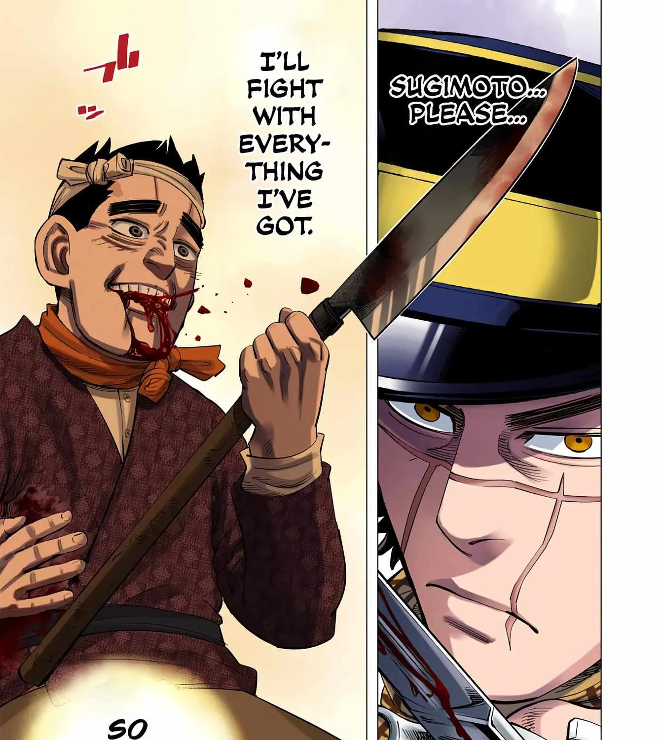 Golden Kamuy - Digital Colored Chapter 40 page 37 - 
