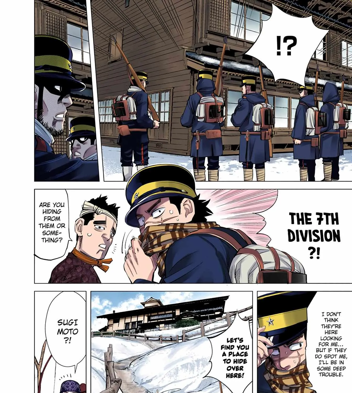 Golden Kamuy - Digital Colored Chapter 40 page 7 - 