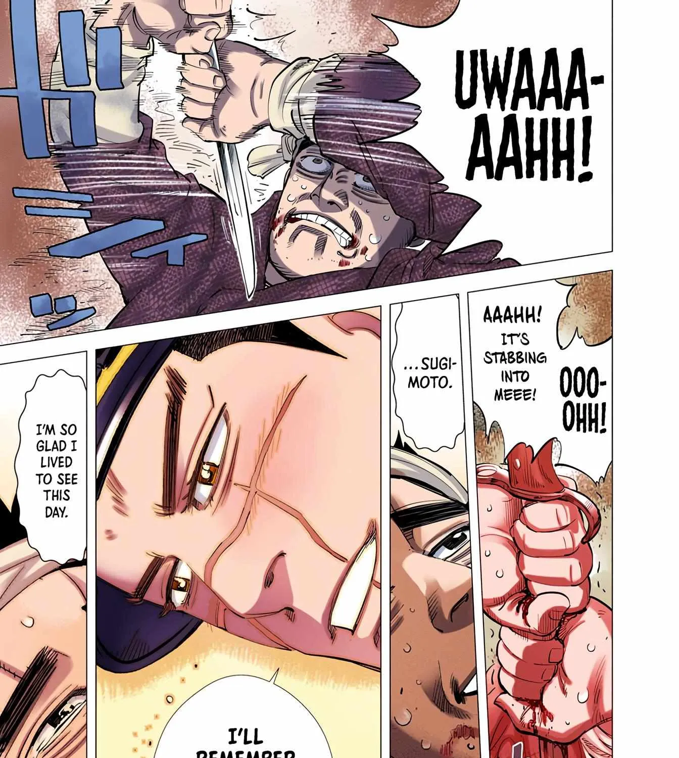 Golden Kamuy - Digital Colored Chapter 41 page 12 - 