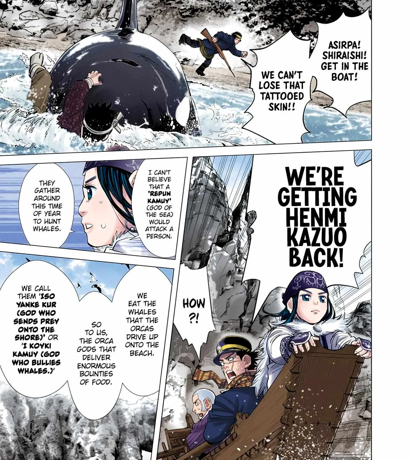Golden Kamuy - Digital Colored Chapter 41 page 18 - 