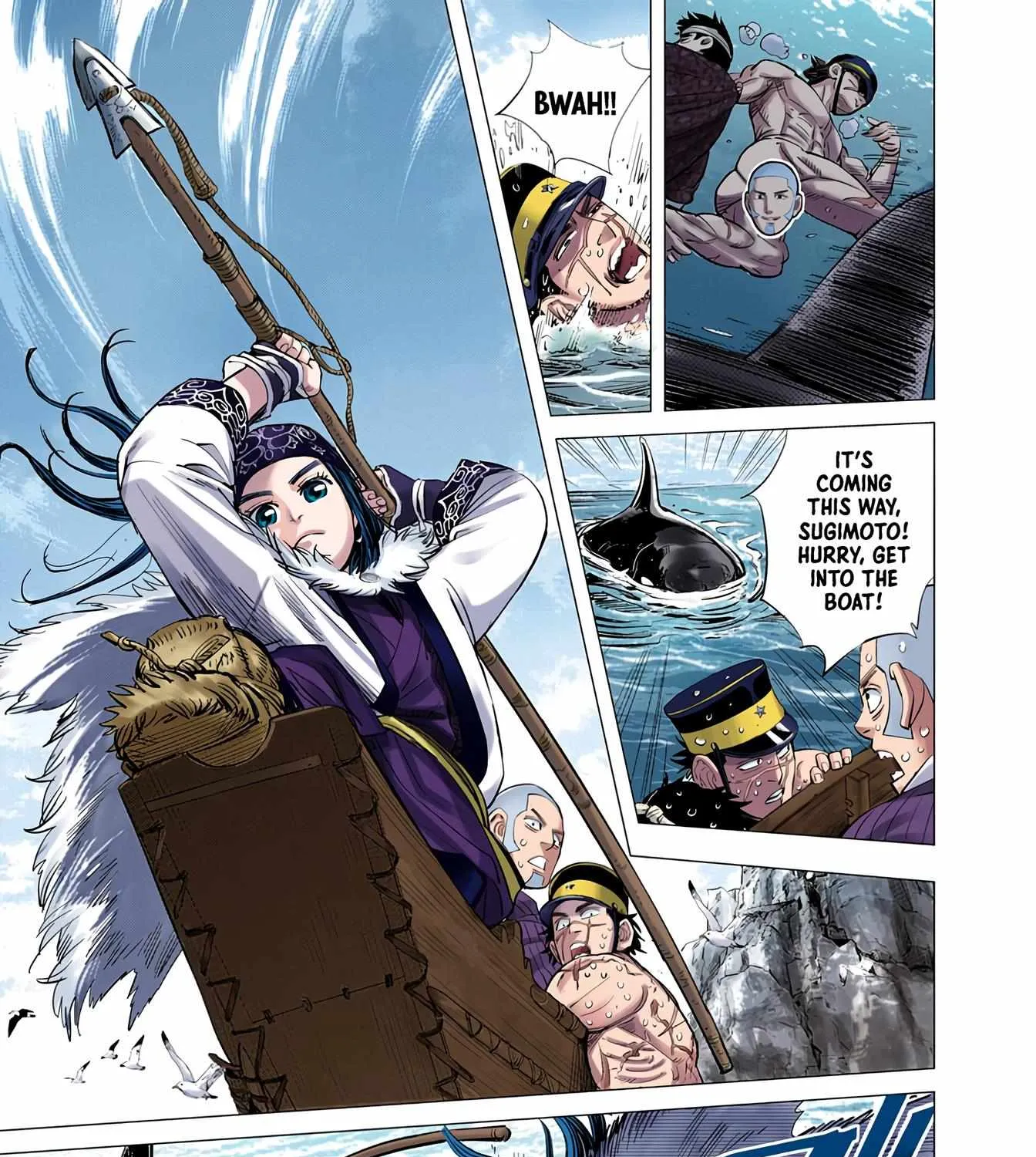 Golden Kamuy - Digital Colored Chapter 41 page 28 - 