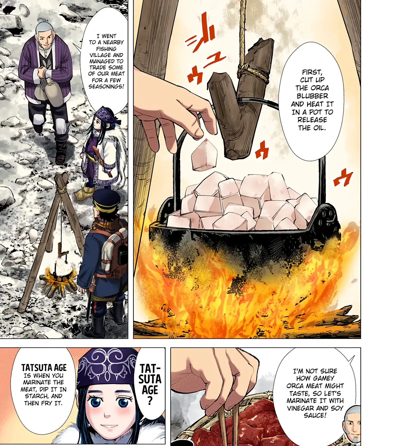 Golden Kamuy - Digital Colored Chapter 42 page 14 - 