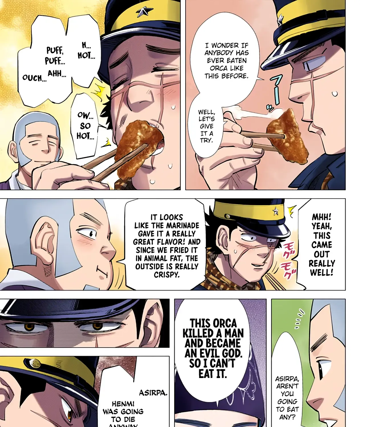 Golden Kamuy - Digital Colored Chapter 42 page 18 - 