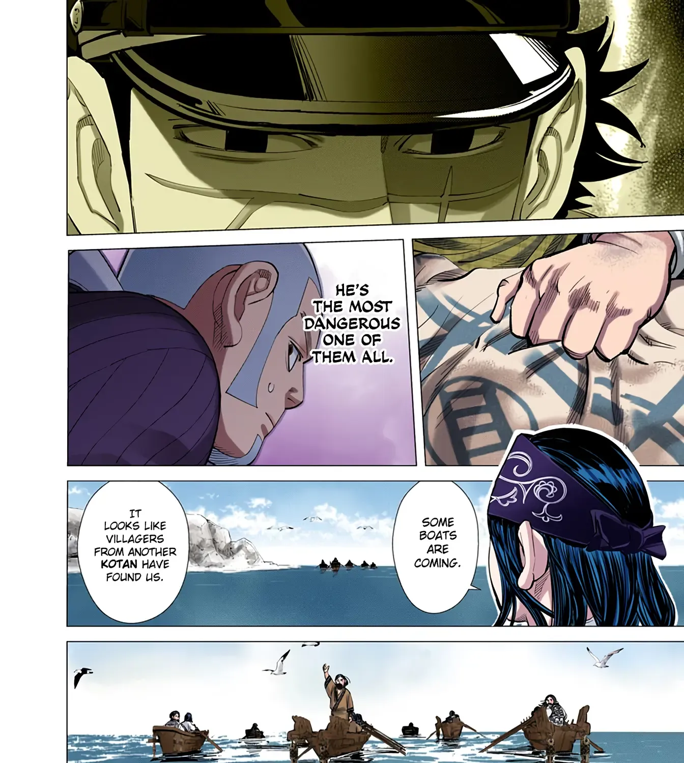 Golden Kamuy - Digital Colored Chapter 42 page 8 - 