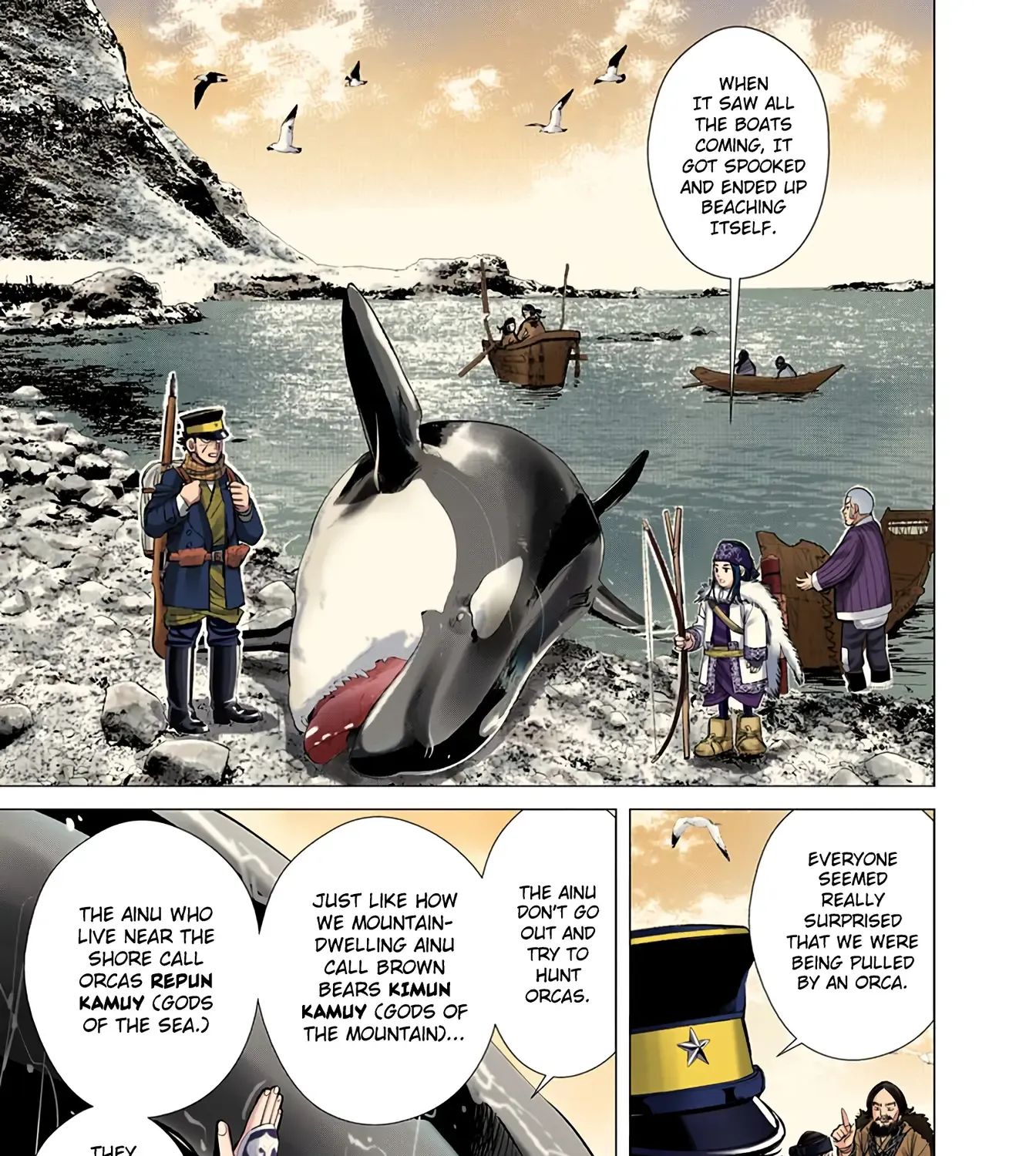 Golden Kamuy - Digital Colored Chapter 42 page 10 - 