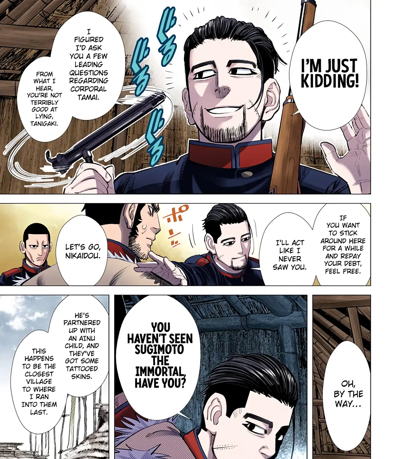 Golden Kamuy - Digital Colored Chapter 43 page 13 - 