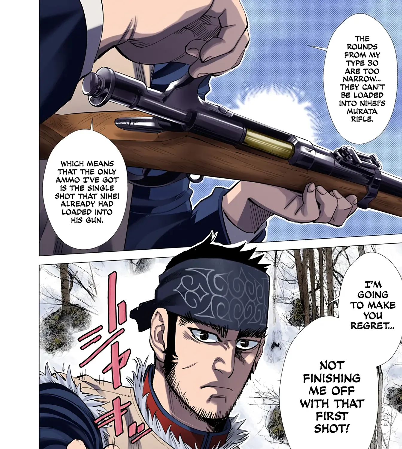Golden Kamuy - Digital Colored Chapter 44 page 33 - 