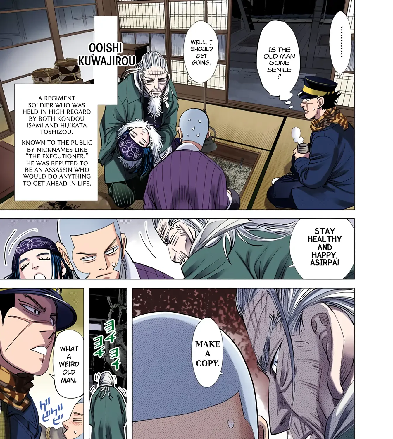 Golden Kamuy - Digital Colored Chapter 44 page 9 - 