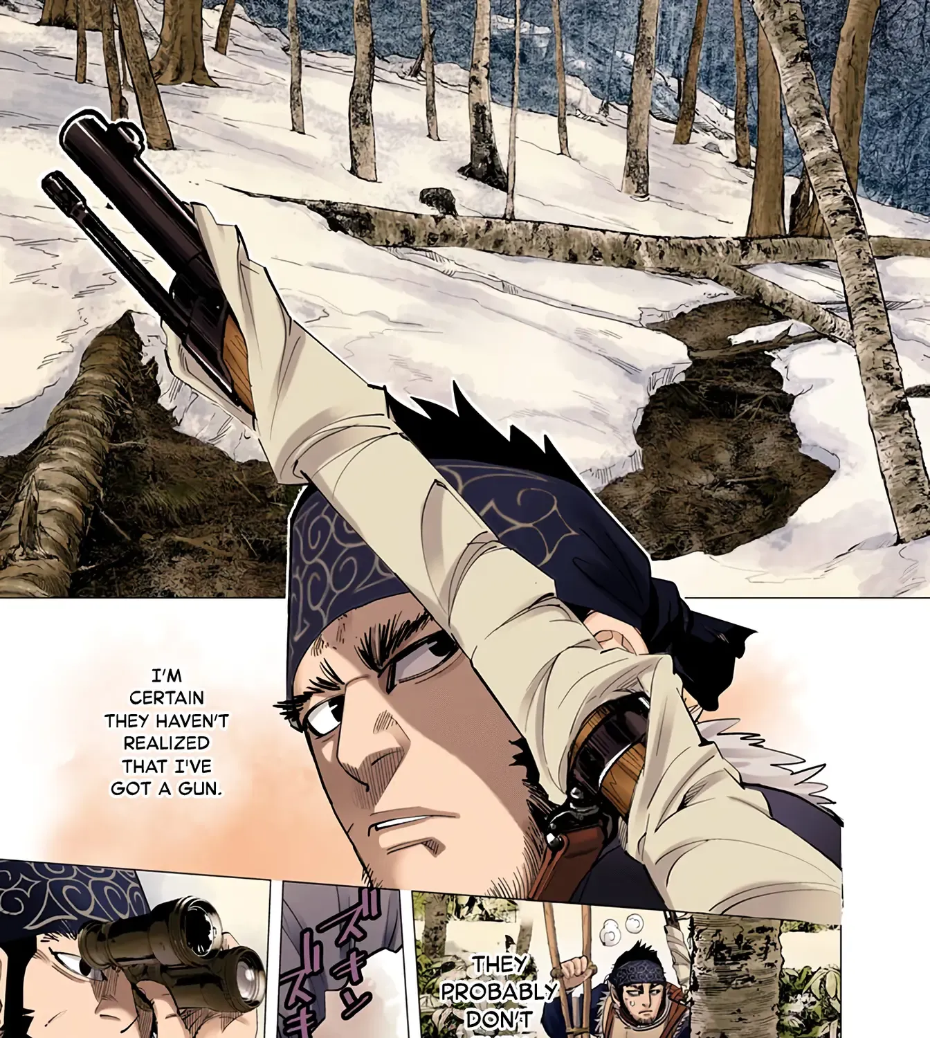 Golden Kamuy - Digital Colored Chapter 45 page 8 - 