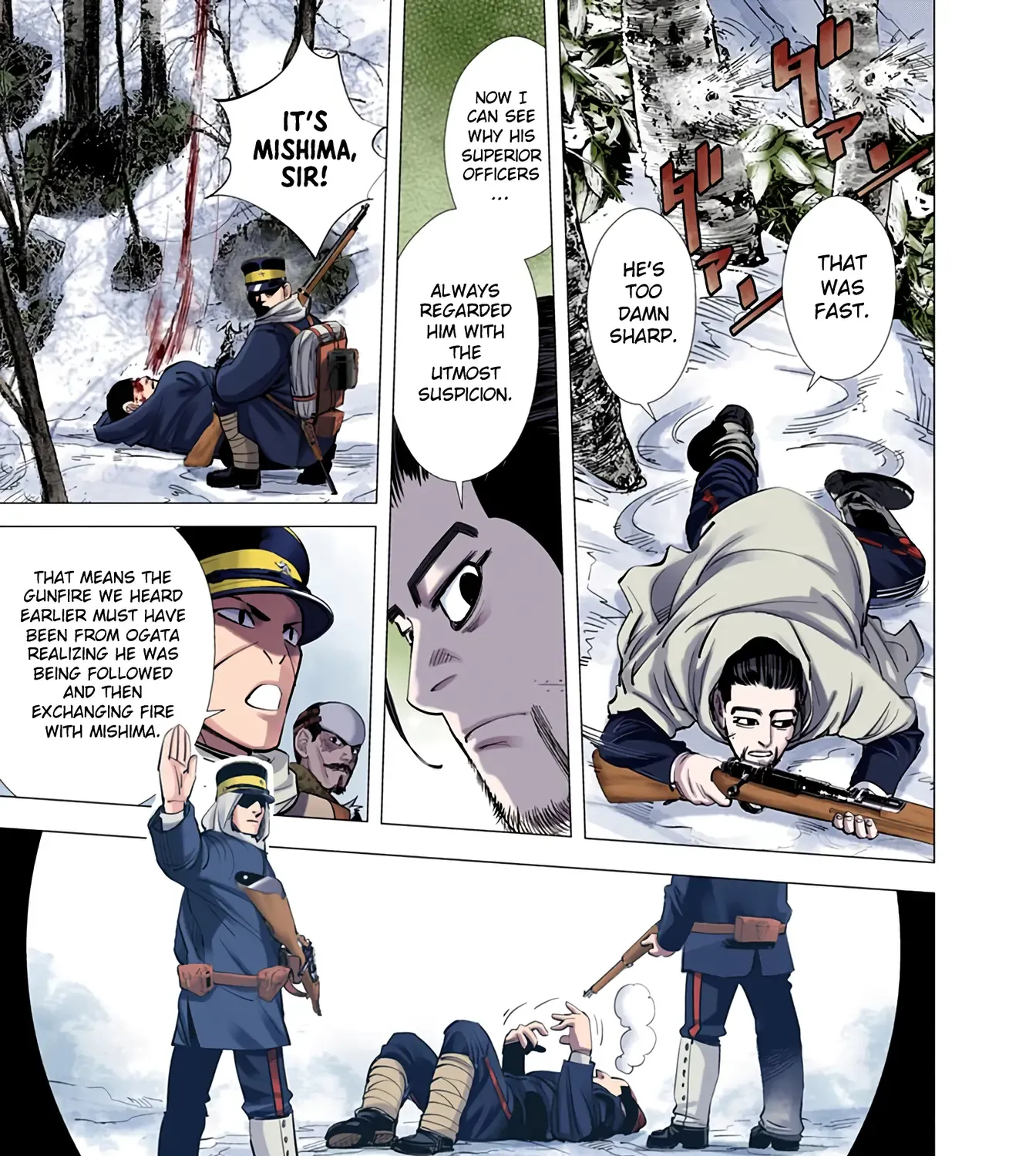 Golden Kamuy - Digital Colored Chapter 46 page 16 - 