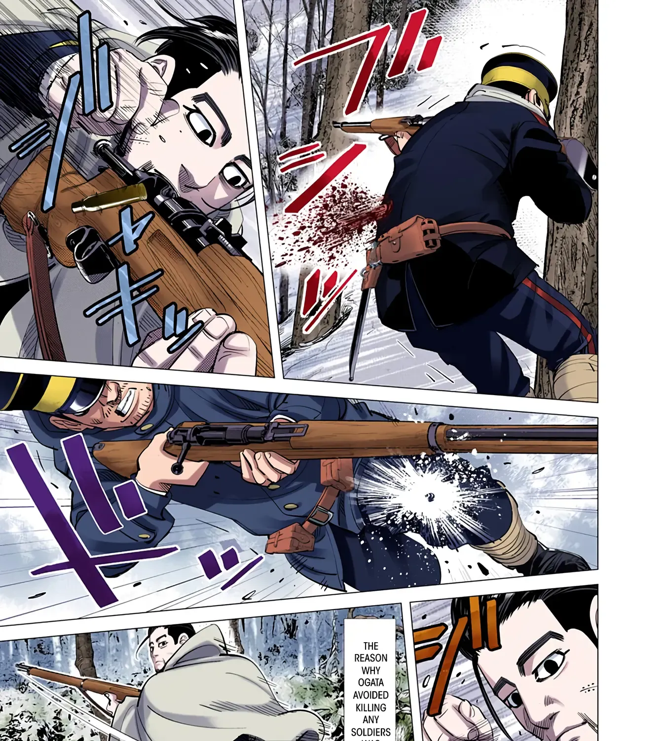 Golden Kamuy - Digital Colored Chapter 46 page 20 - 