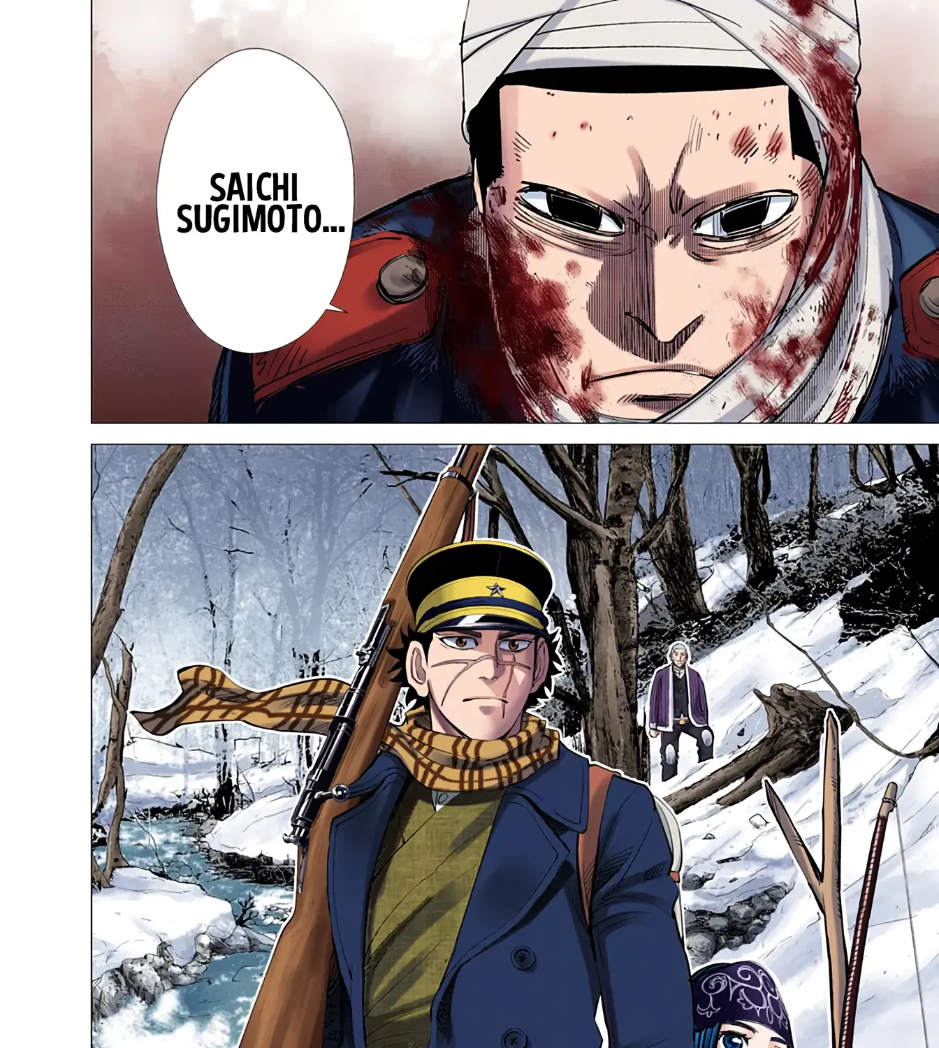 Golden Kamuy - Digital Colored Chapter 46 page 34 - 