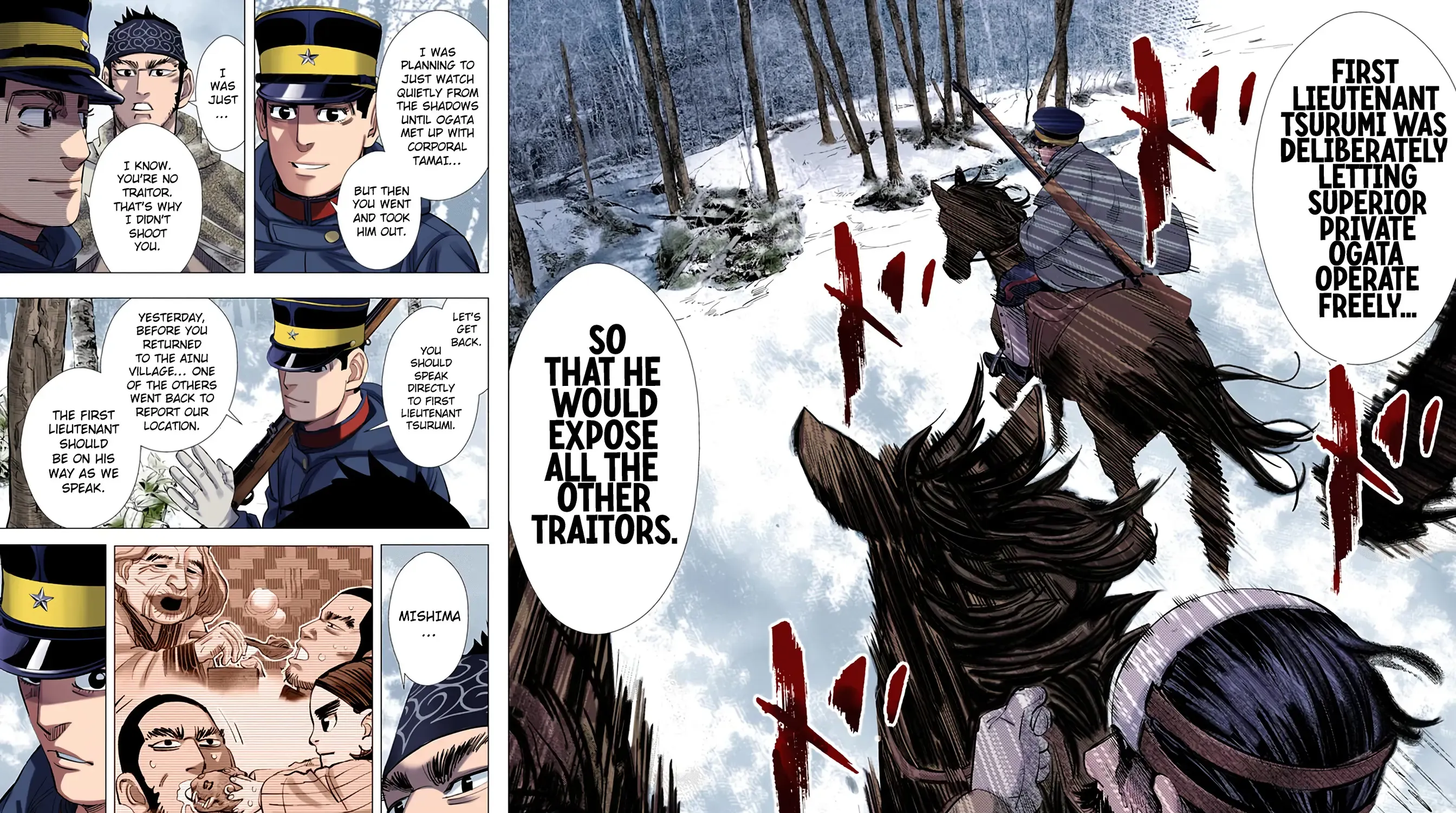 Golden Kamuy - Digital Colored Chapter 46 page 8 - 