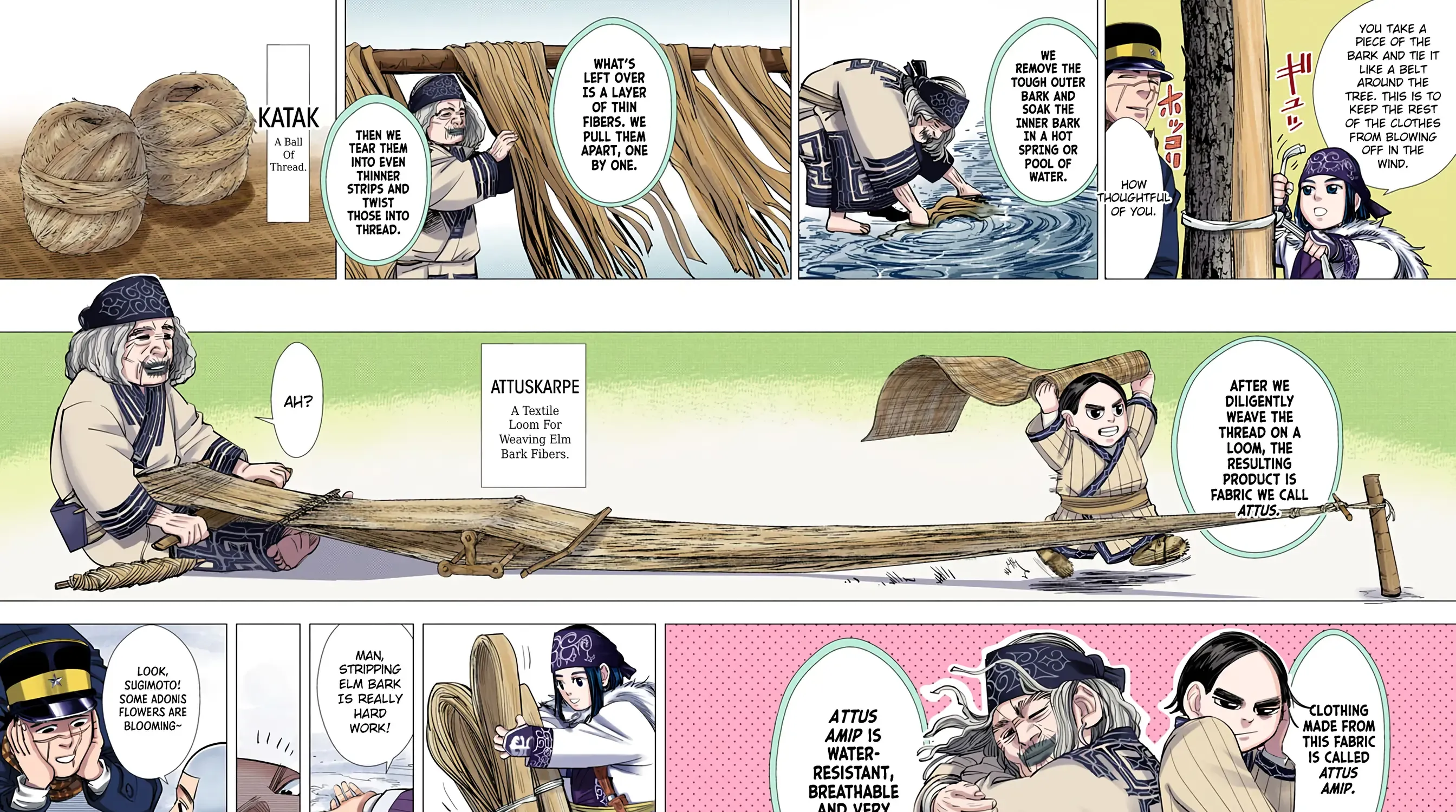 Golden Kamuy - Digital Colored Chapter 47 page 12 - 