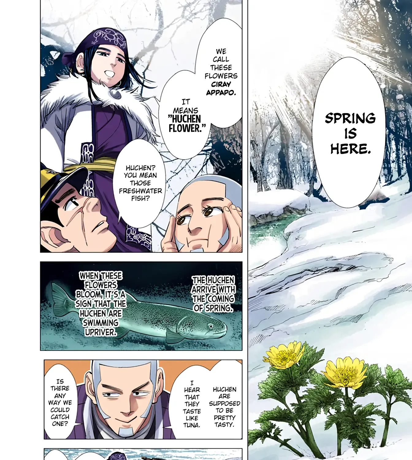 Golden Kamuy - Digital Colored Chapter 47 page 14 - 