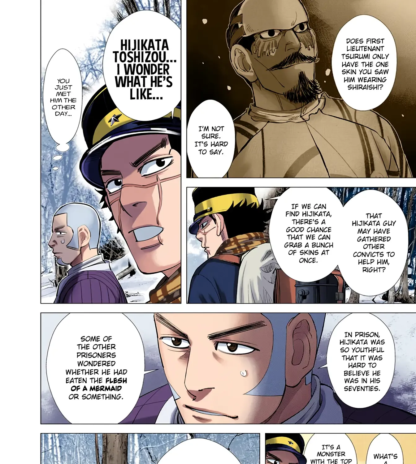 Golden Kamuy - Digital Colored Chapter 47 page 4 - 