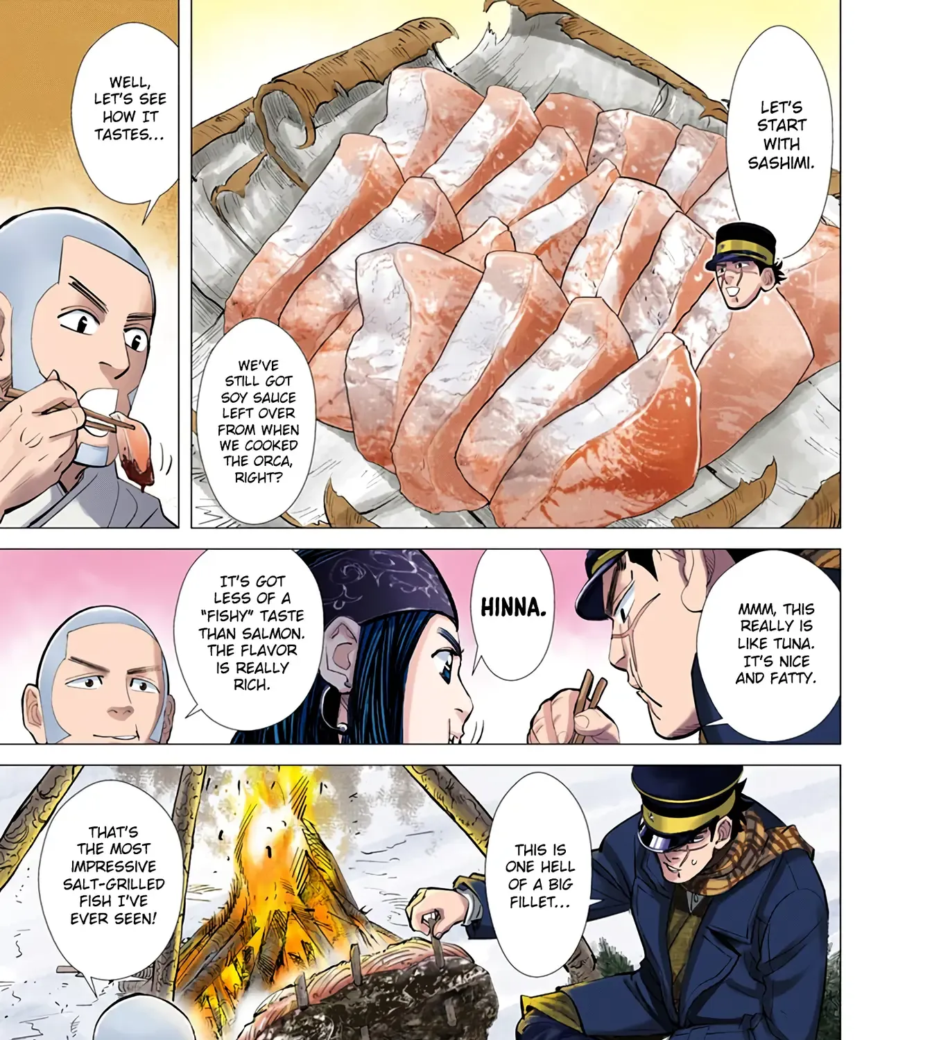Golden Kamuy - Digital Colored Chapter 48 page 10 - 
