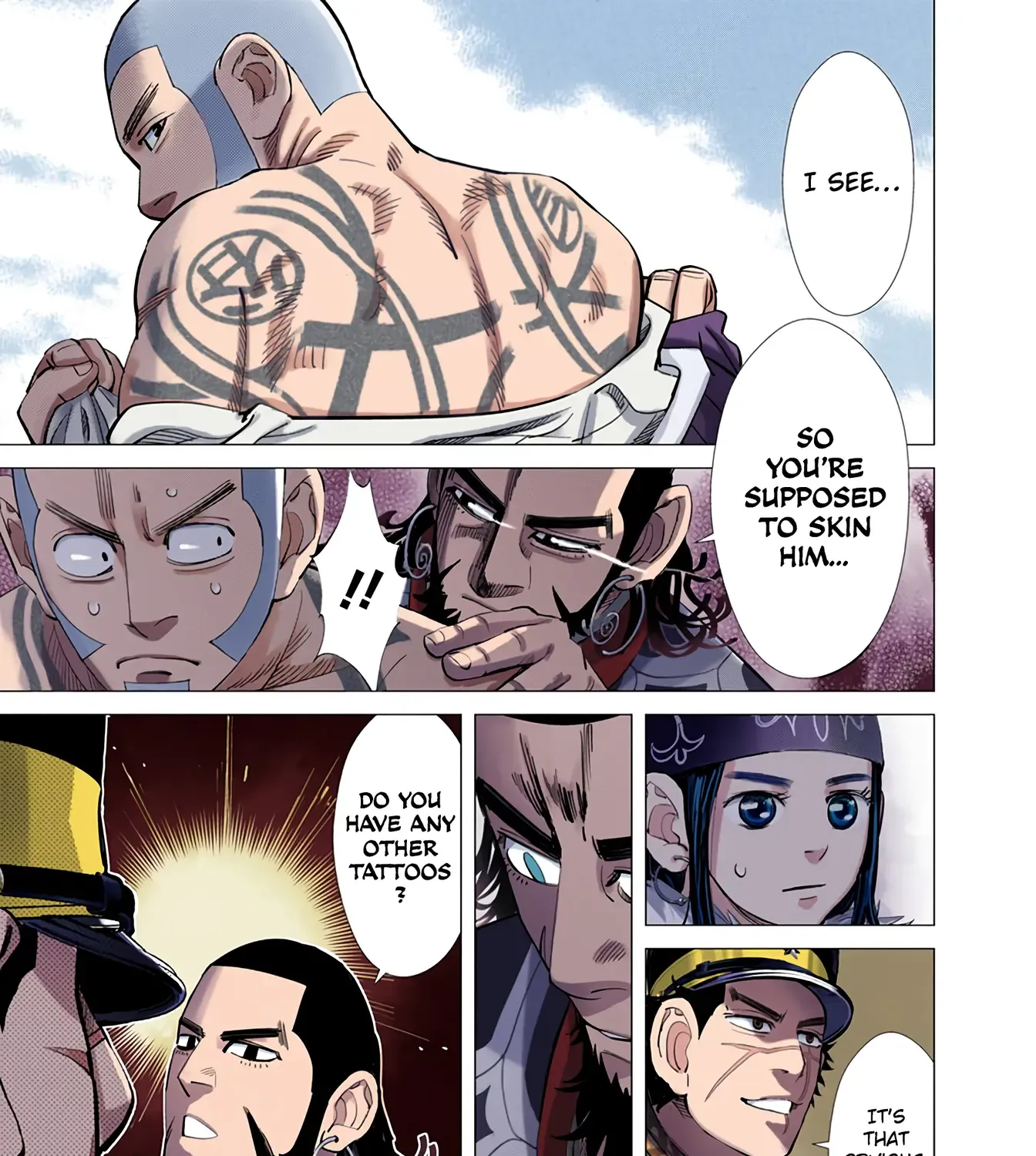 Golden Kamuy - Digital Colored Chapter 49 page 15 - 
