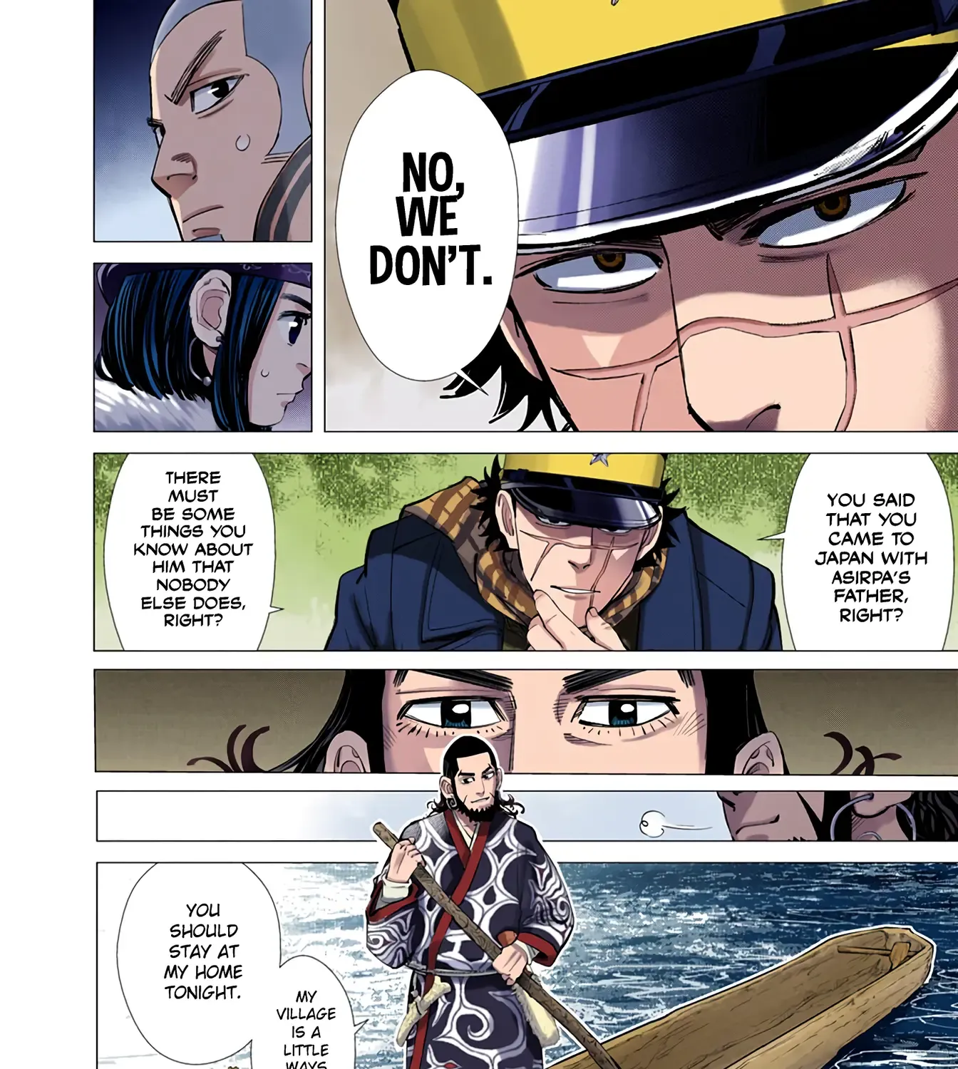 Golden Kamuy - Digital Colored Chapter 49 page 17 - 