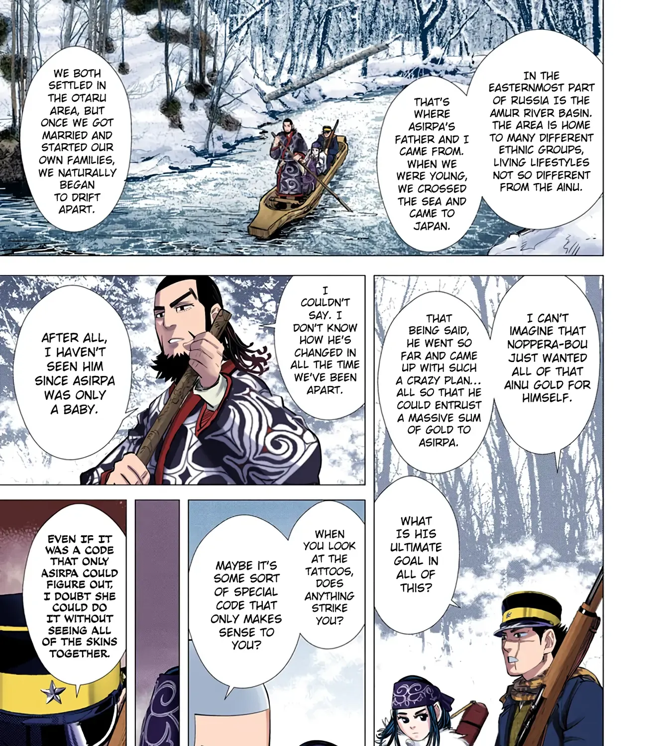Golden Kamuy - Digital Colored Chapter 49 page 19 - 