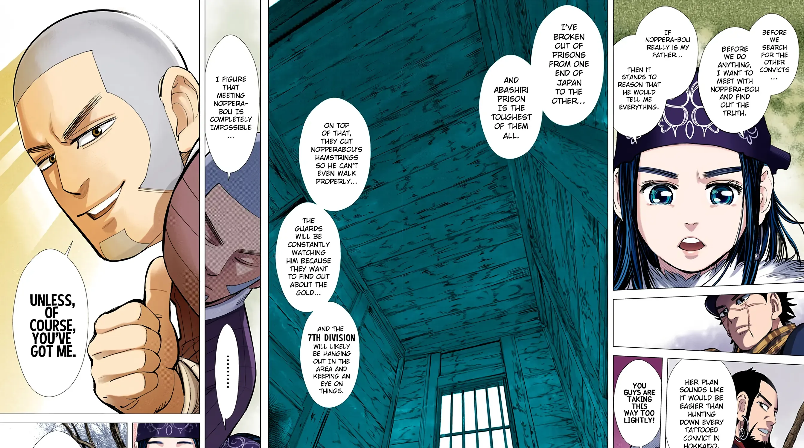 Golden Kamuy - Digital Colored Chapter 49 page 21 - 