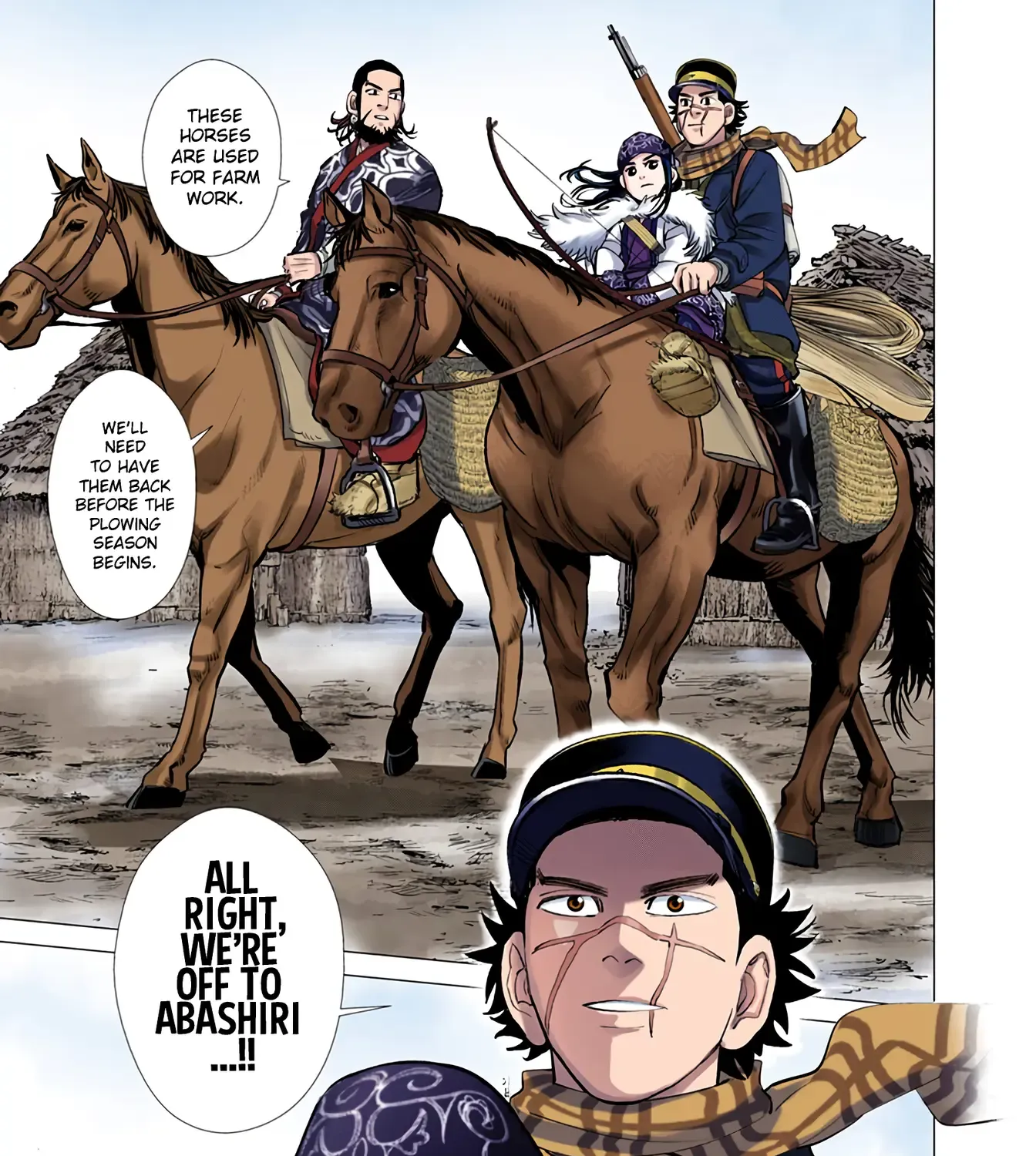 Golden Kamuy - Digital Colored Chapter 49 page 29 - 