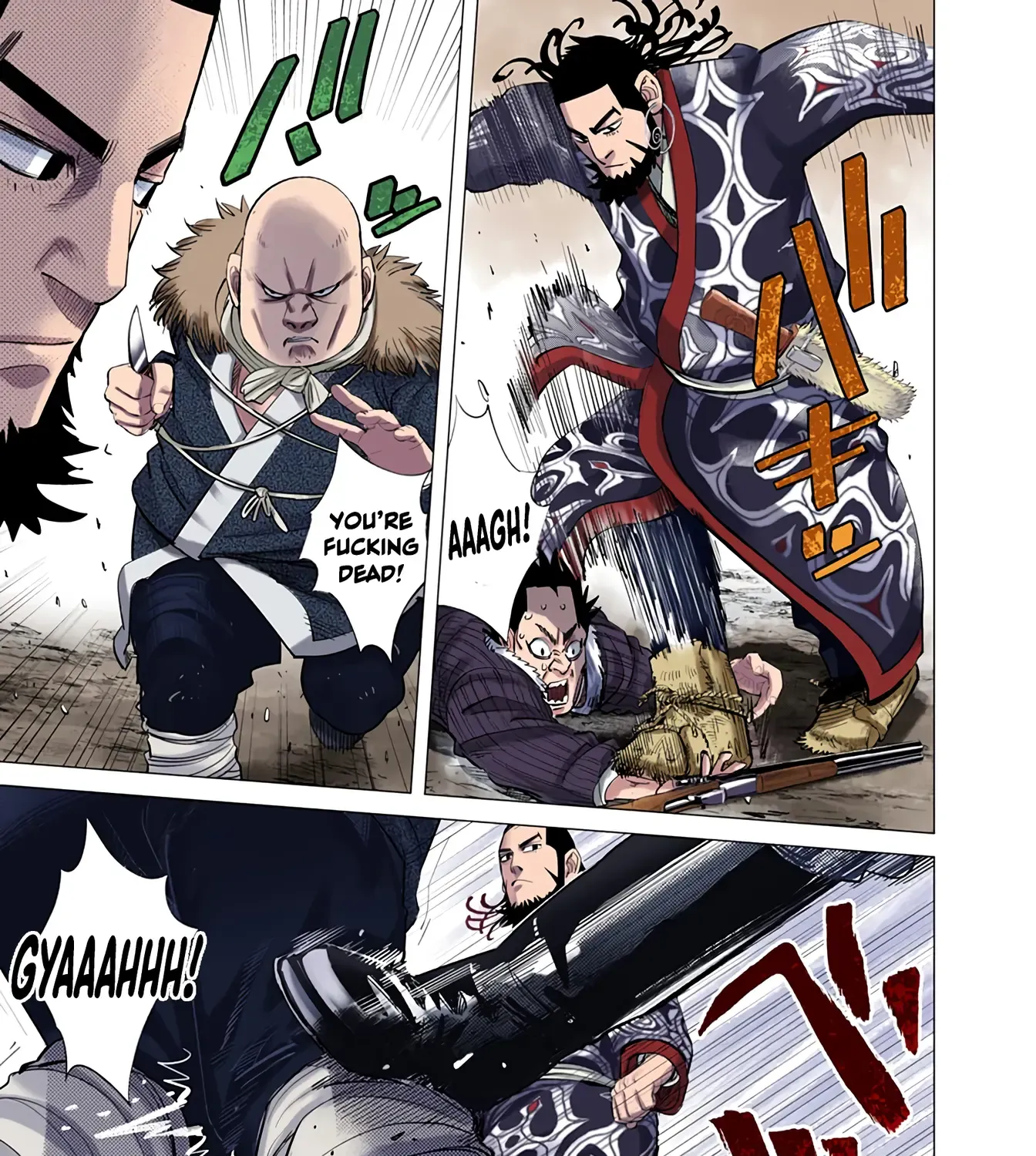 Golden Kamuy - Digital Colored Chapter 49 page 37 - 