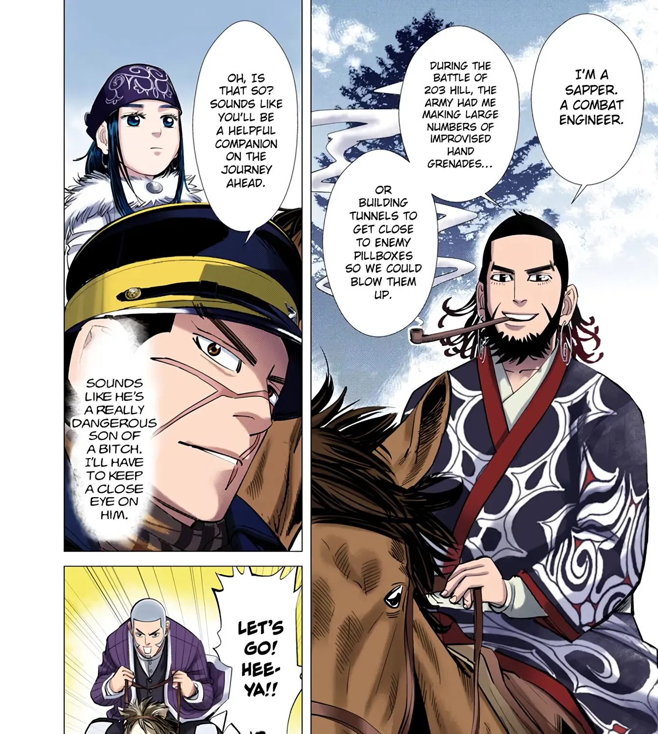 Golden Kamuy - Digital Colored Chapter 49 page 43 - 
