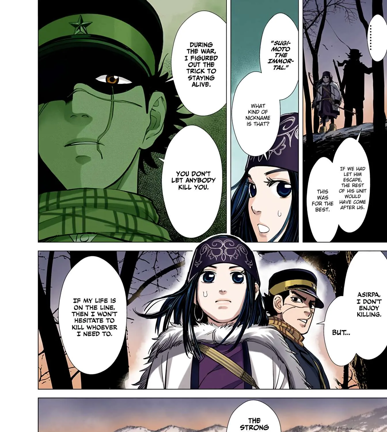 Golden Kamuy - Digital Colored Chapter 5 page 17 - 