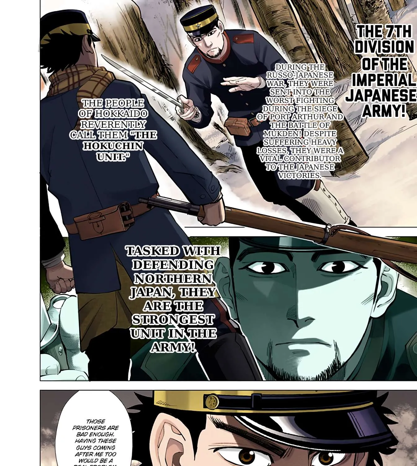 Golden Kamuy - Digital Colored Chapter 5 page 3 - 