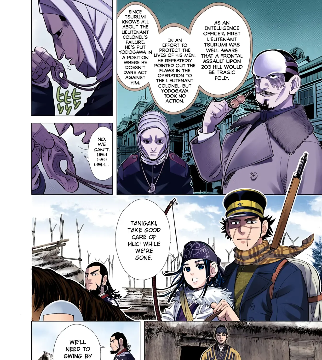 Golden Kamuy - Digital Colored Chapter 50 page 11 - 