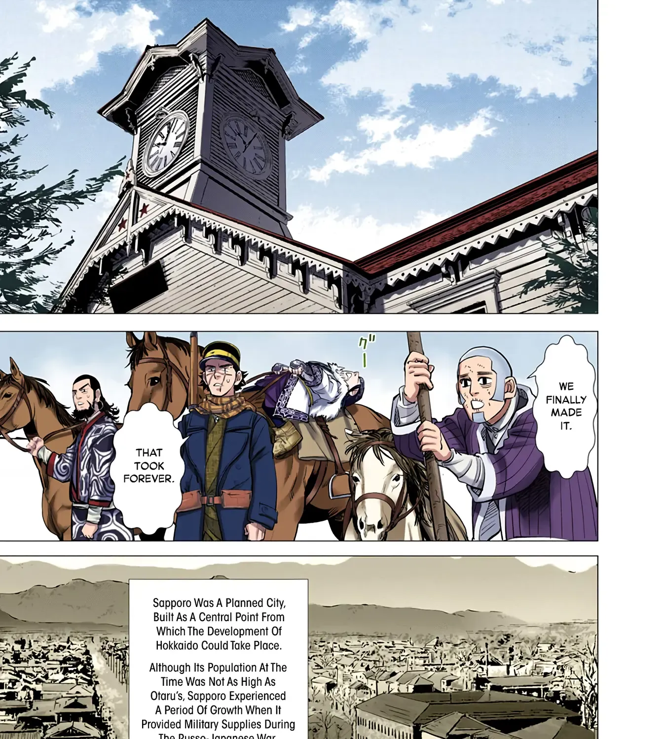 Golden Kamuy - Digital Colored Chapter 50 page 29 - 