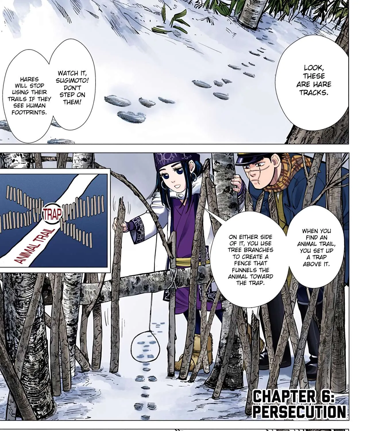 Golden Kamuy - Digital Colored Chapter 6 page 1 - 