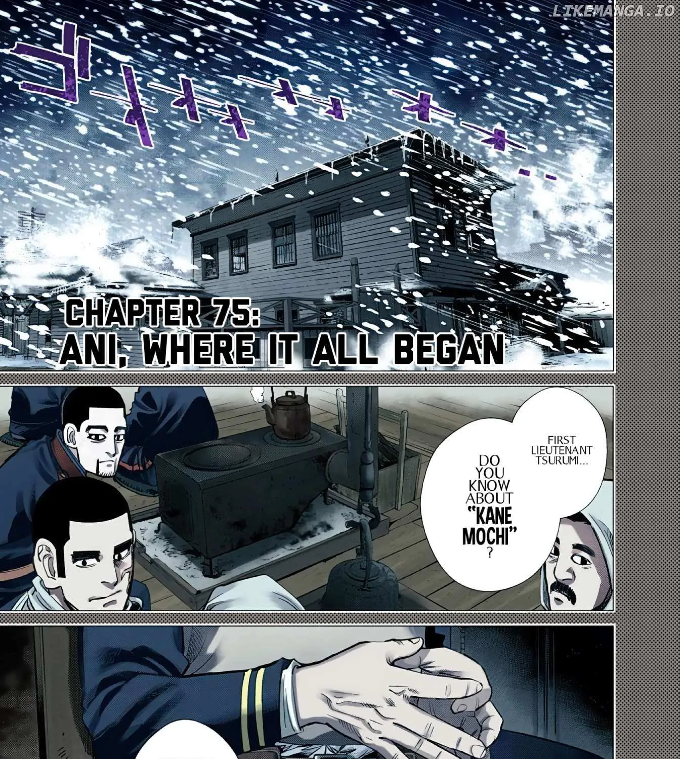Golden Kamuy - Digital Colored Chapter 75 page 1 - 