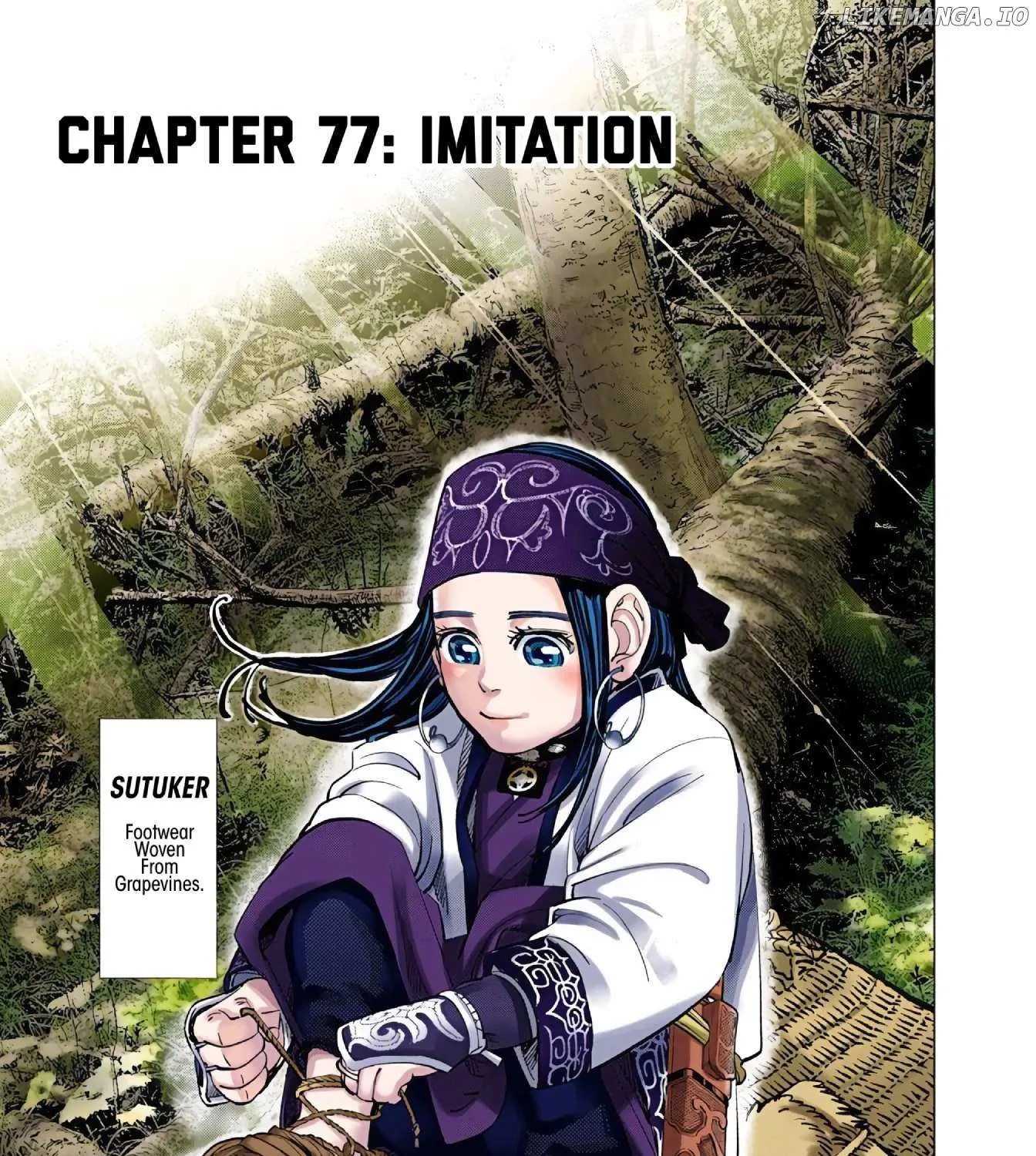 Golden Kamuy - Digital Colored Chapter 77 page 1 - 