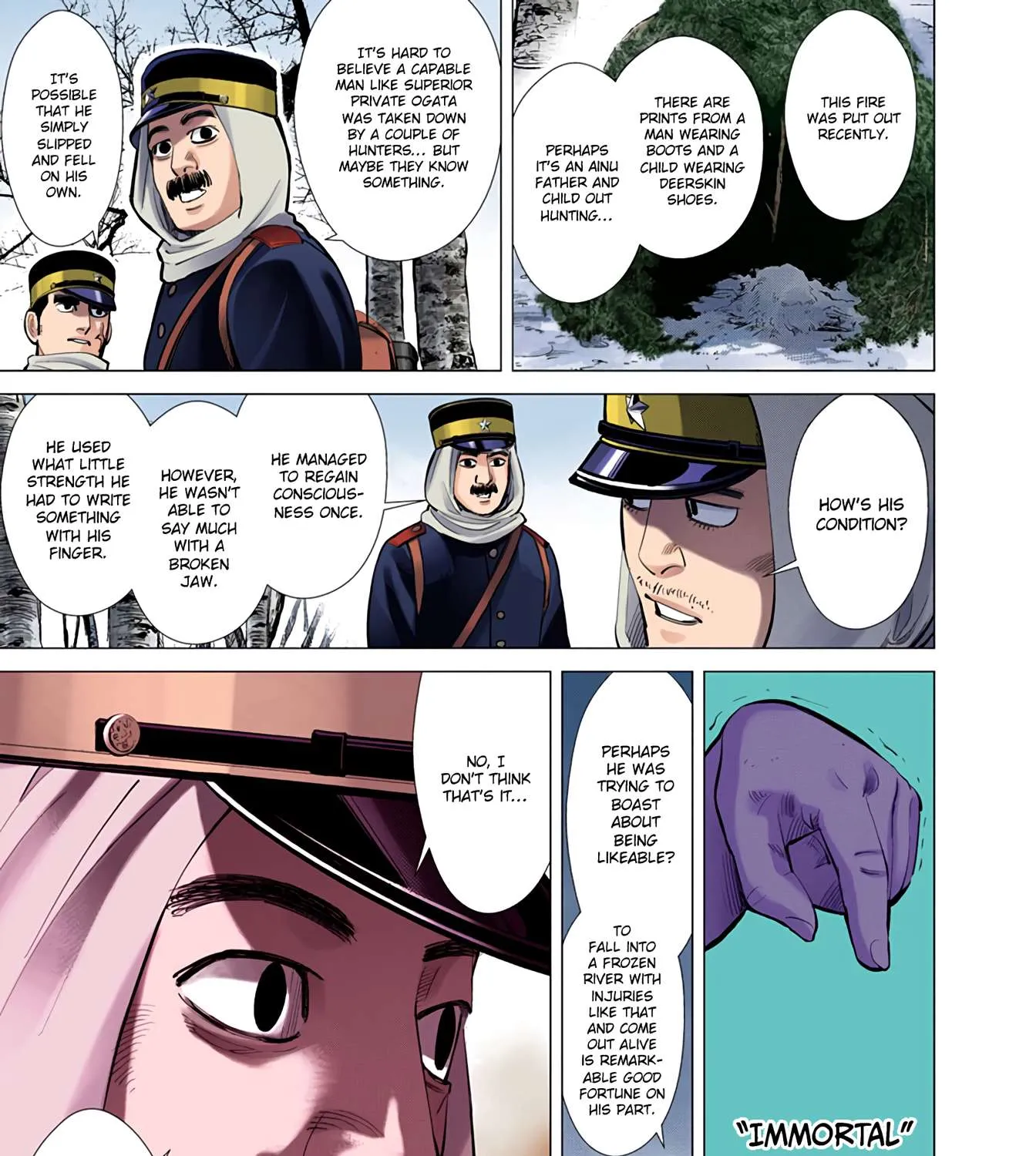 Golden Kamuy - Digital Colored Chapter 8 page 31 - 