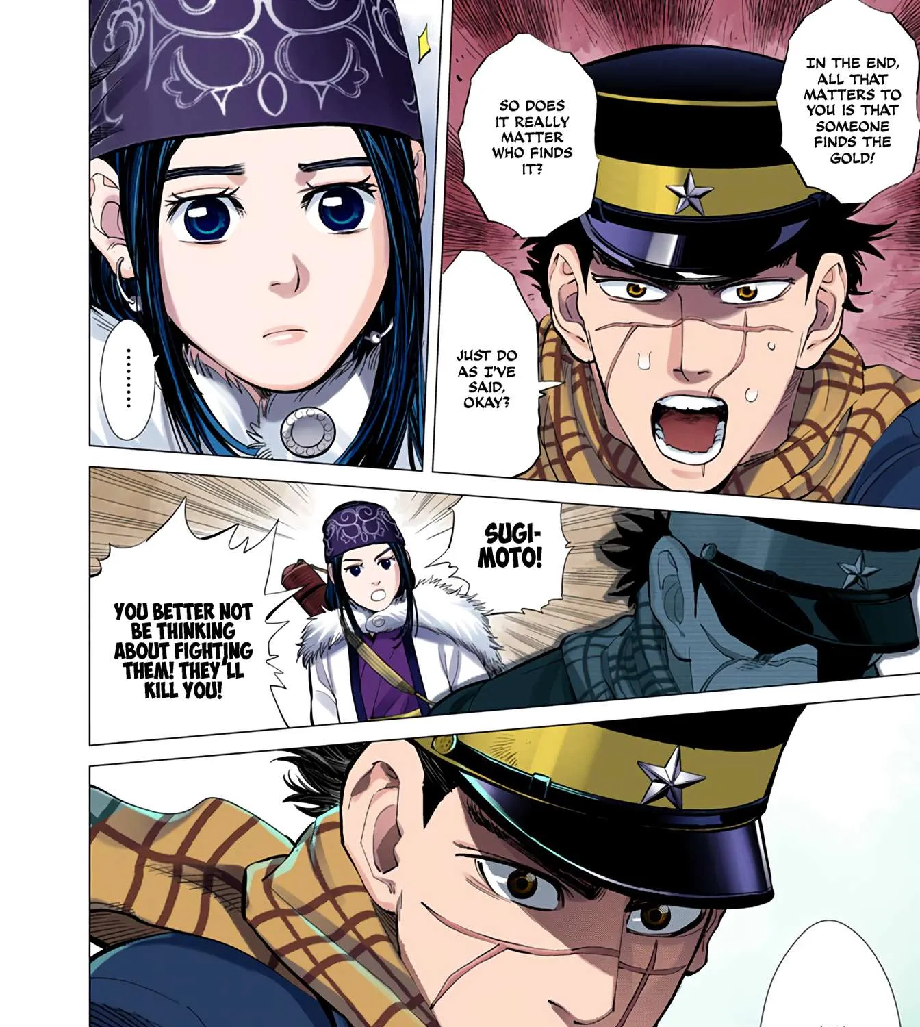 Golden Kamuy - Digital Colored Chapter 9 page 7 - 
