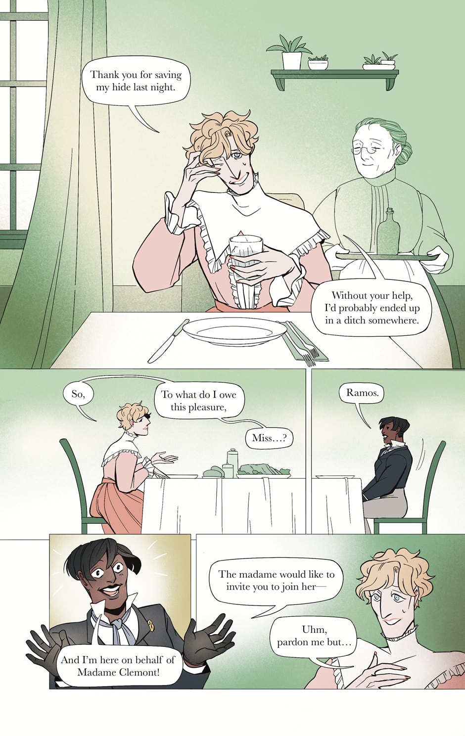 Golden Locks Chapter 3.8 page 1 - 