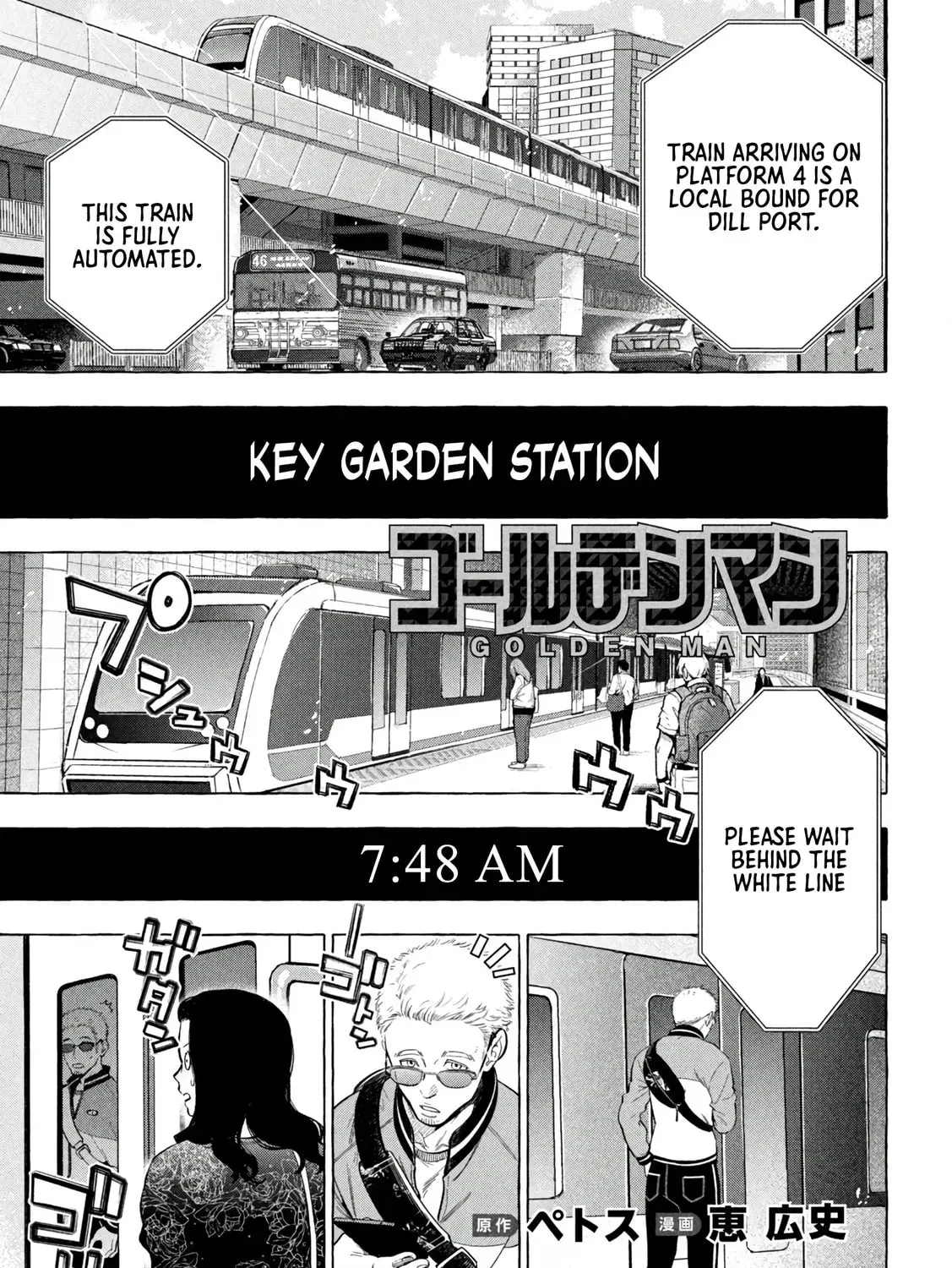Golden Man Chapter 1.1 page 1 - 