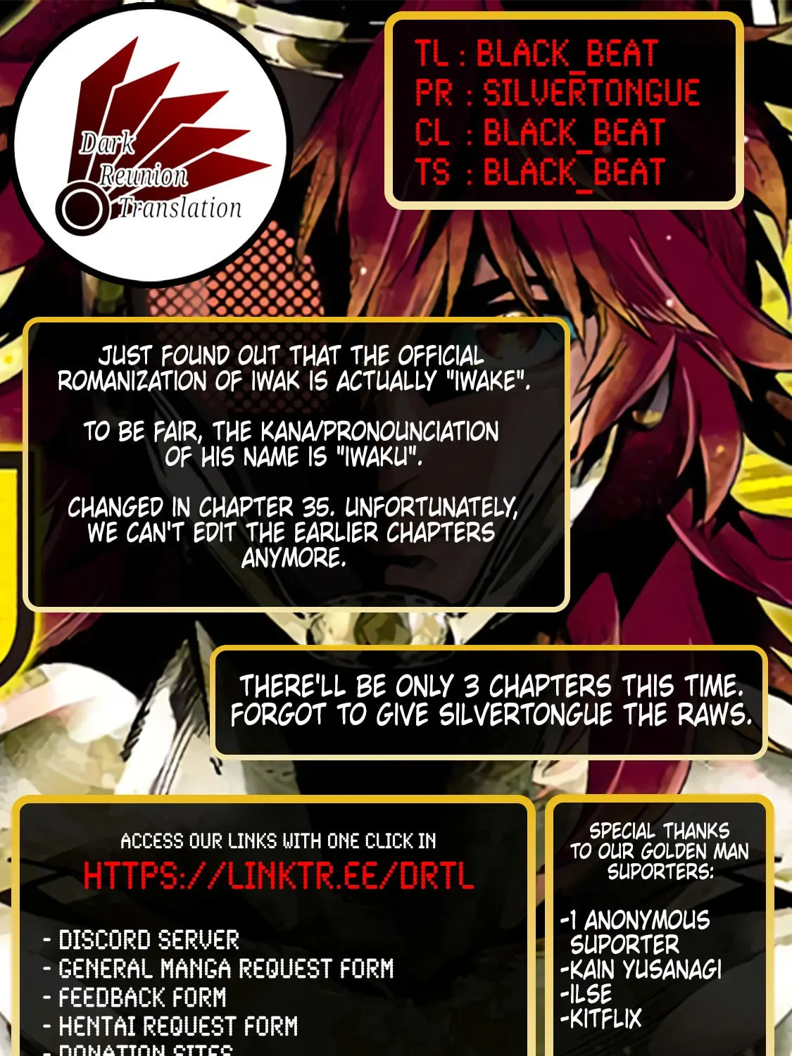 Golden Man Chapter 1.5 page 39 - 