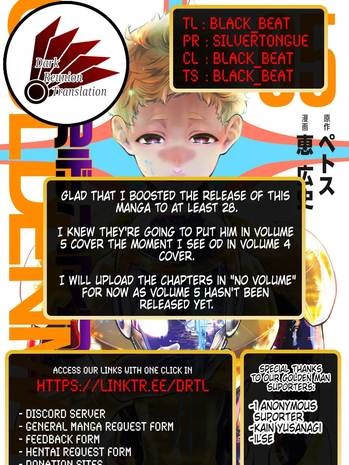 Golden Man Chapter 2.5 page 37 - 